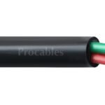Cable encauchetado 3x14
