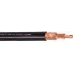 Cable de cobre THHN/THHW 400 MCM color negro.
