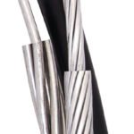Cable triplex ACSR calibre 2x2/0+2/0