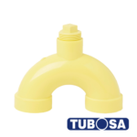 Sifón Sanitario con Tapón 180°