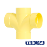 Tee Sanitario Doble