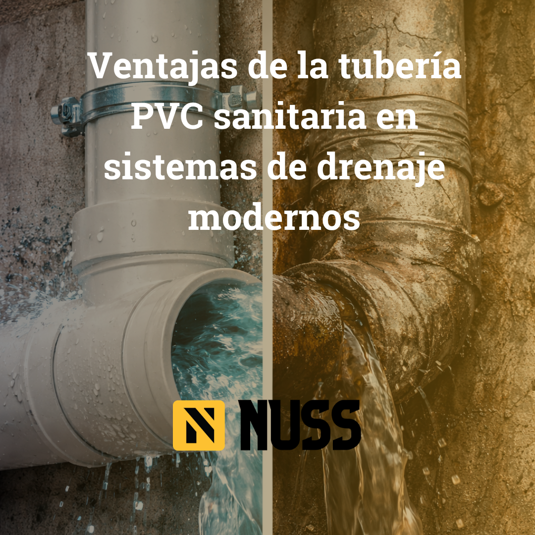 ventajas de la tubería PVC sanitaria